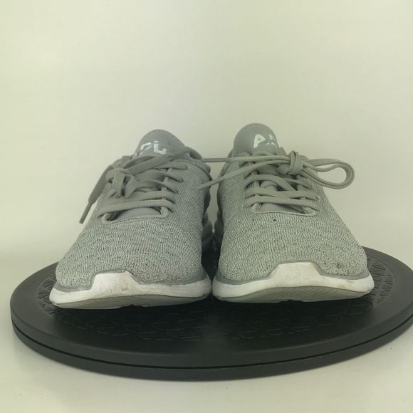 APL Techloom Phantom Gray/Silver Athletic Running Shoes Women's Size 9.5 - Picture 2 of 12